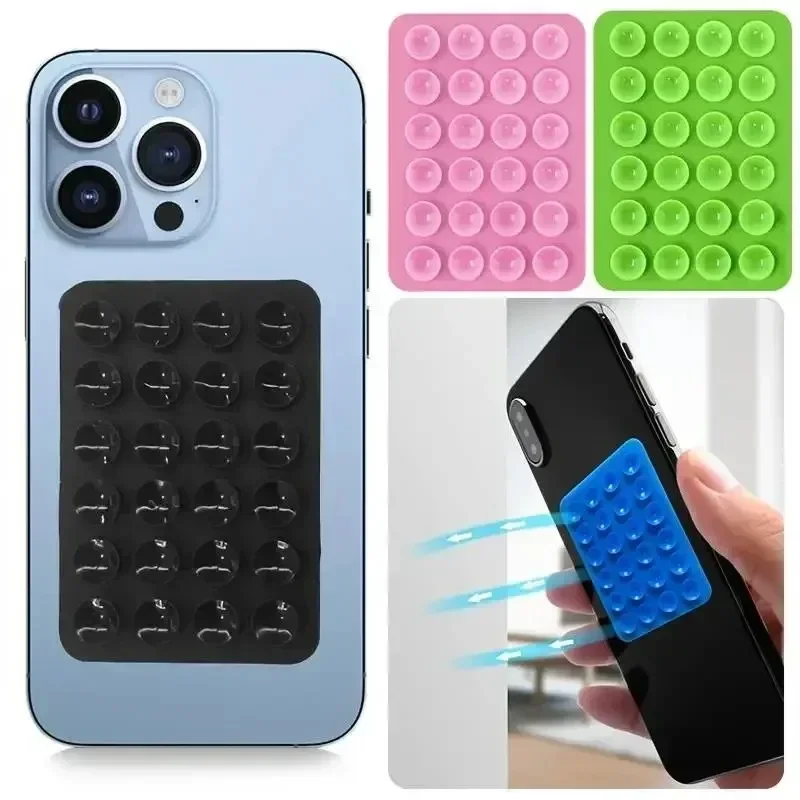 Phone Accessories Usa - Silikon Yapışkanlı Akıllı Telefon Standı, Kaymaz