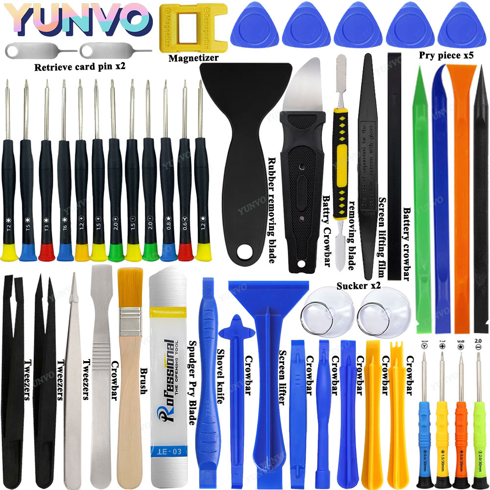 Phone Repair Kit - Apple Android için Cep Telefonu Sökme