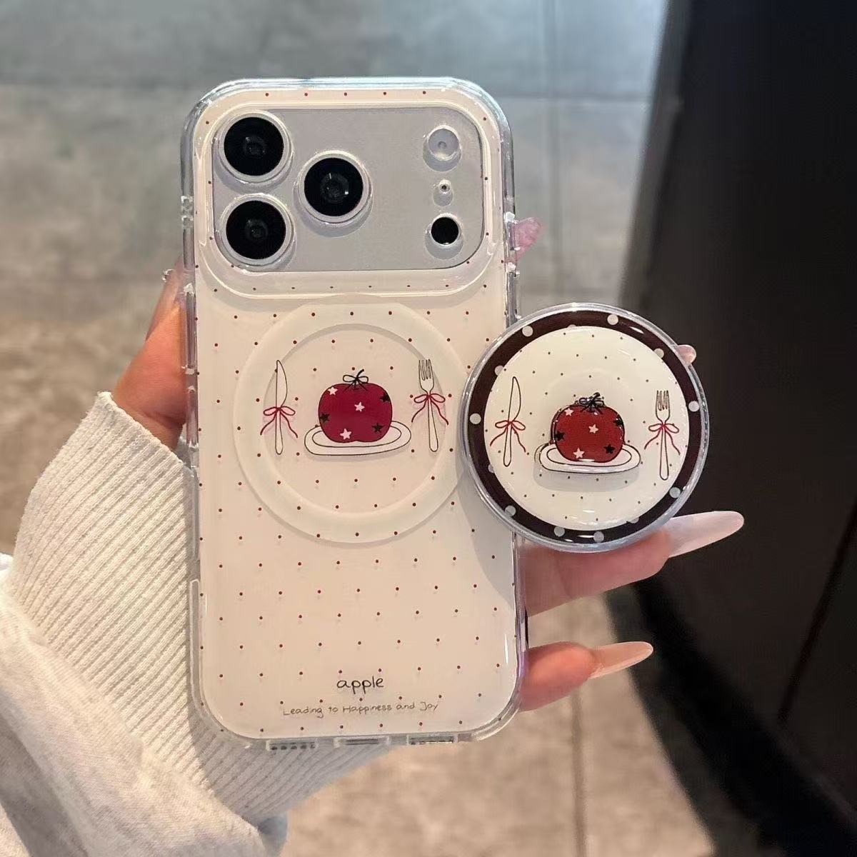 Vintage Kırmızı Elma Telefonu  - Phone Accessories Stand incelemesi ve fiyatı