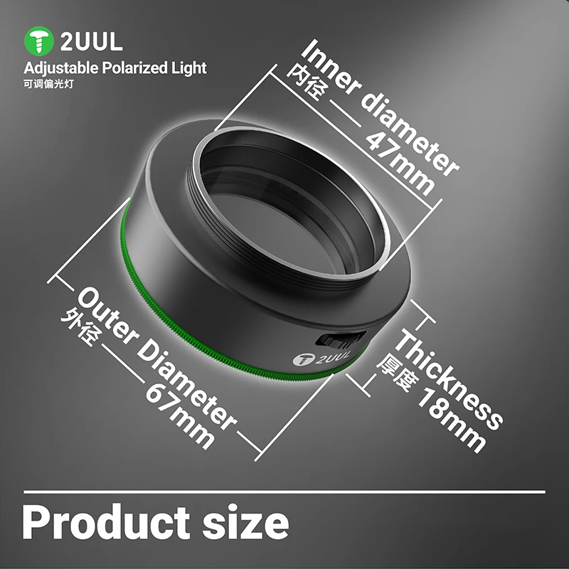 2UUL Ayarlanabilir Polarize Iş - Phone Repair Kit incelemesi ve fiyatı
