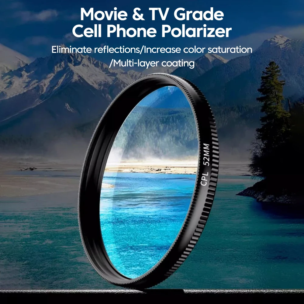 Yeni 52mm CPL Cep Telefonu Len - Phone Accessories Usa incelemesi ve fiyatı