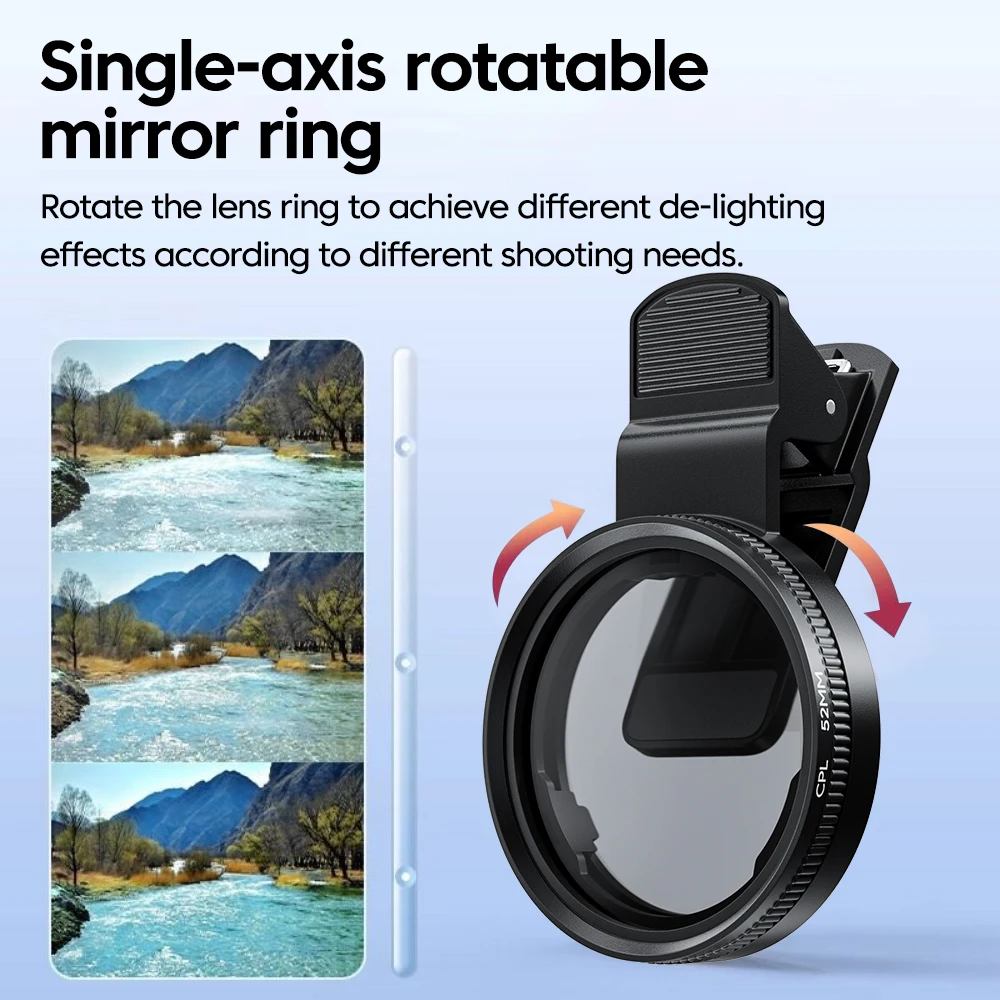 Yeni 52mm CPL Cep Telefonu Len - Phone Accessories Usa incelemesi ve fiyatı